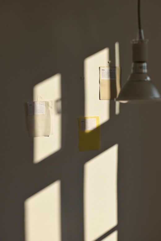 Wellenvorhang justieren