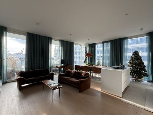 Panoramaansicht mit Wellenvorhang