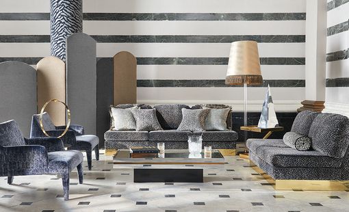 Vorhangstoff & Bezugsstoff Zinc Textile Billy
