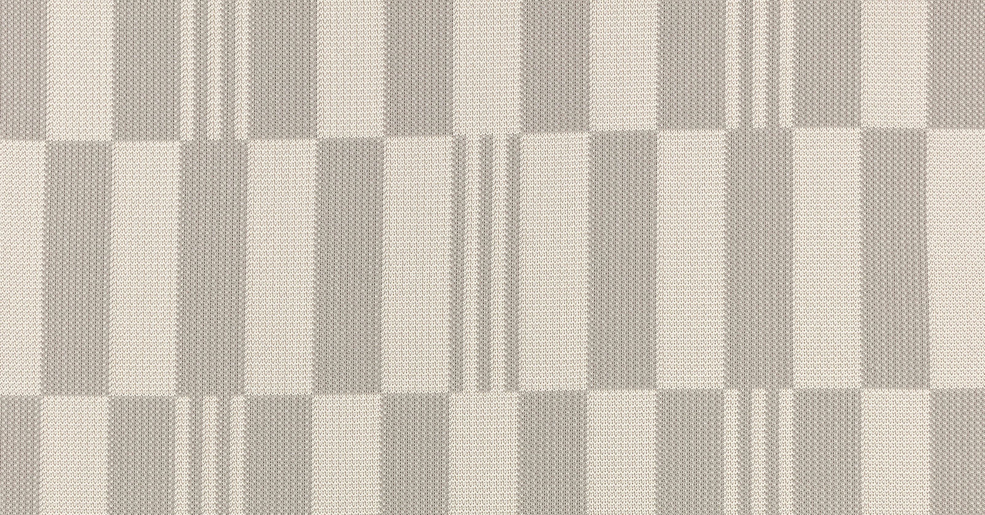 Checkerboard Knit - silver grey