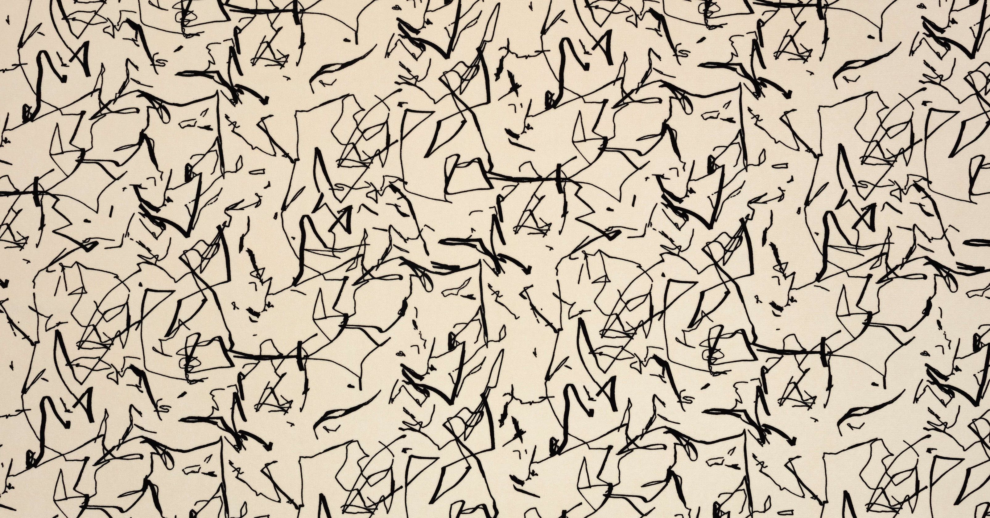 Scribble Recycled - monochrome