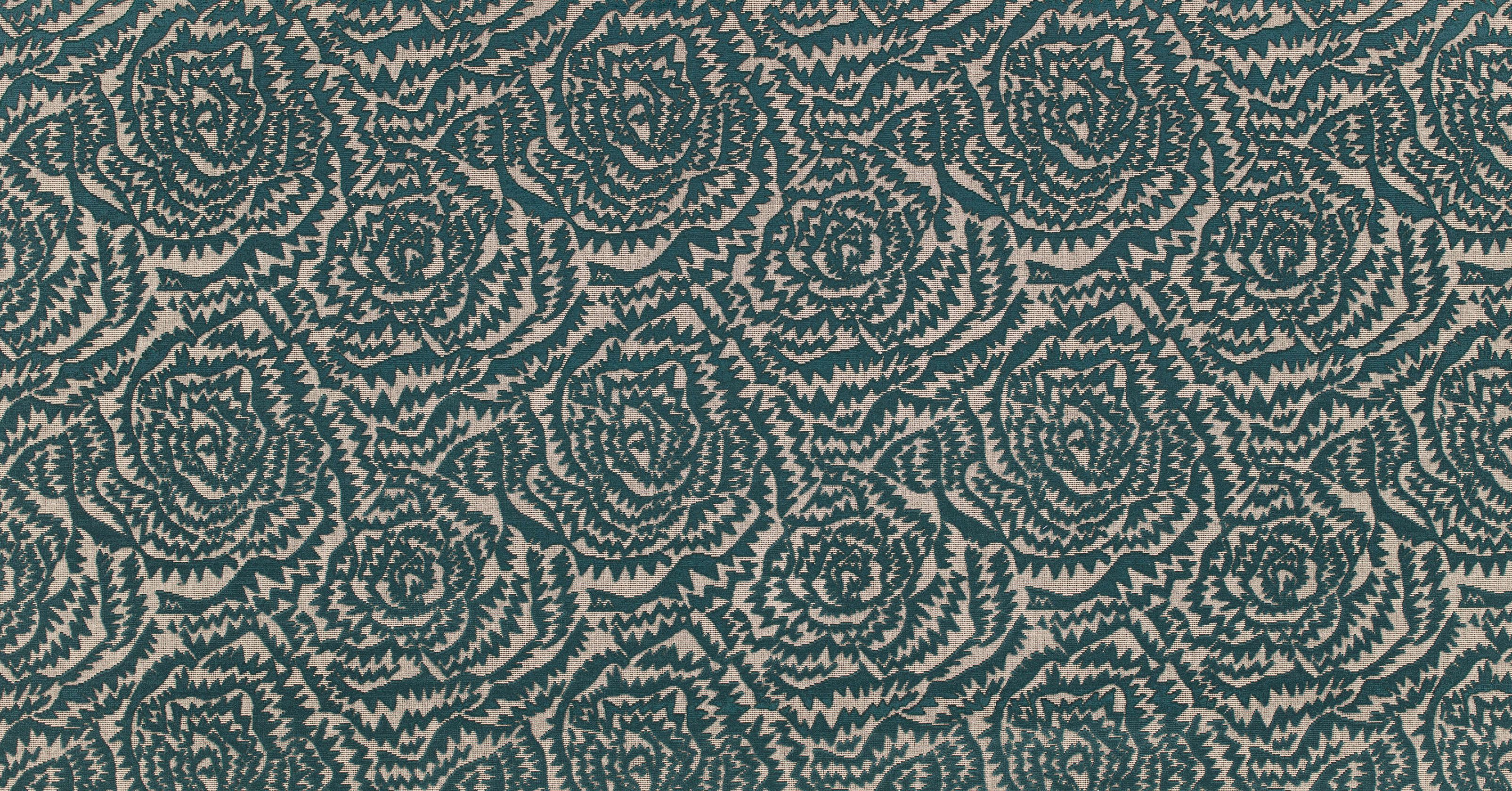 Jagged Roses - sea foam