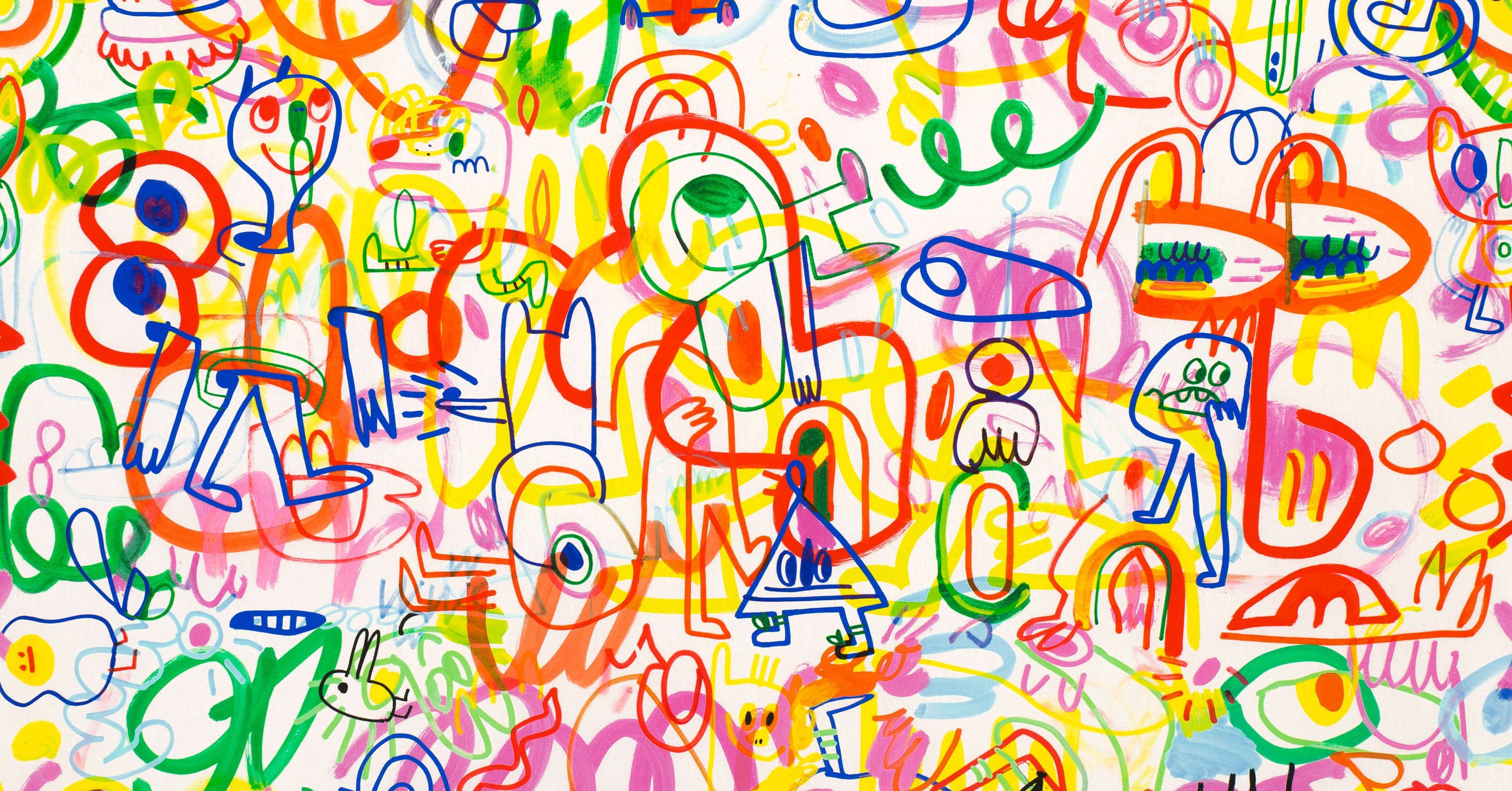 Rainbow Scrawl - rainbow scrawl