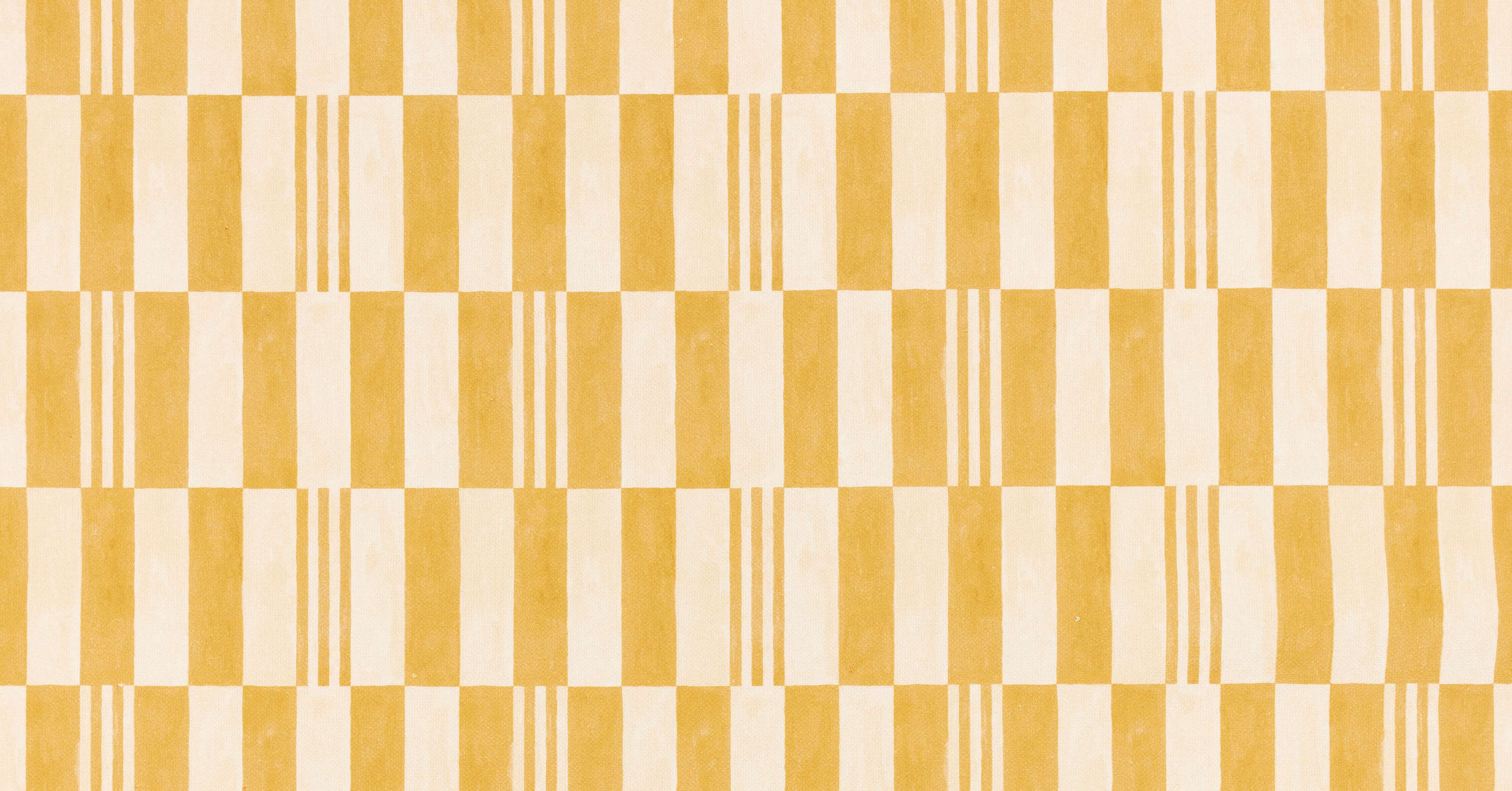Checkerboard Recycled - sunshine