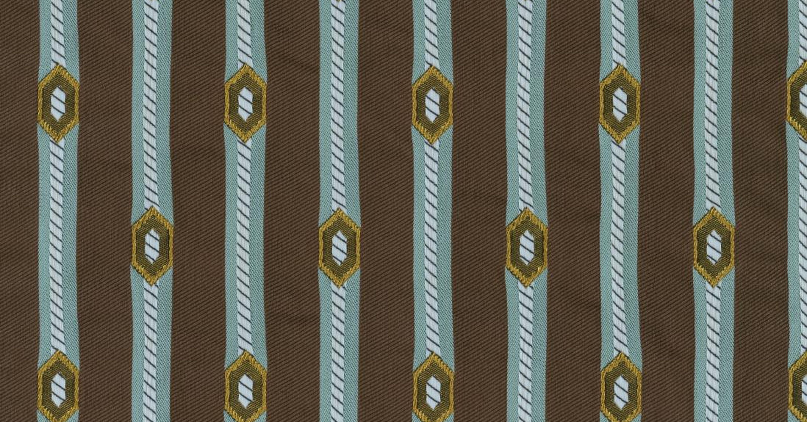 Diamond Stripe - brown