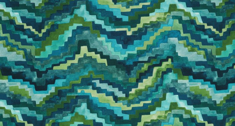 ZINC TEXTILE Falconetto Outdoor Teal (Z792/04)