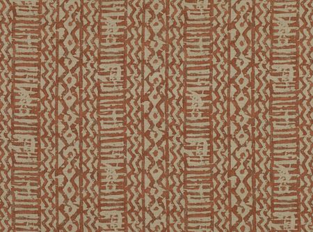 MARK ALEXANDER - Timeless prints - Khari - Burnt orange - M497/06