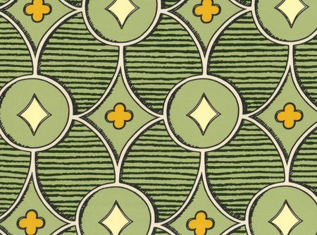 RUBELLI -  - Quatrefoil Pistachio - 30510-003